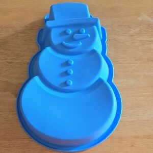 Snowman Silicone Baking Mold